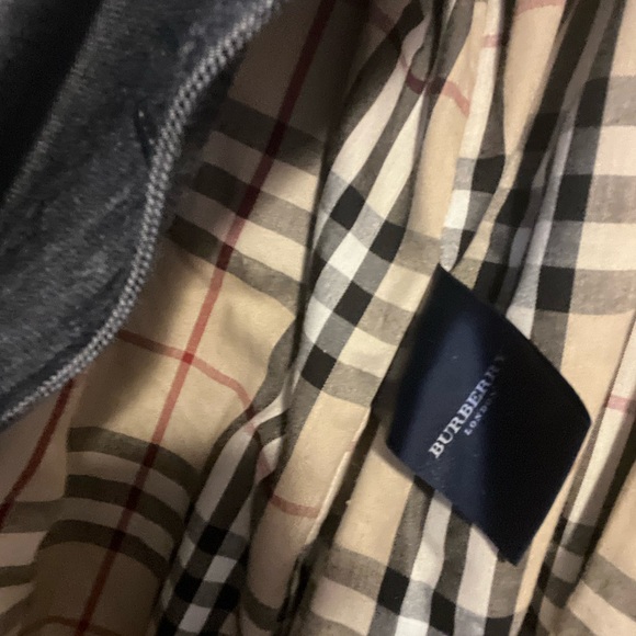 Burberry Men's Trench Coat - Classic Check Pattern
